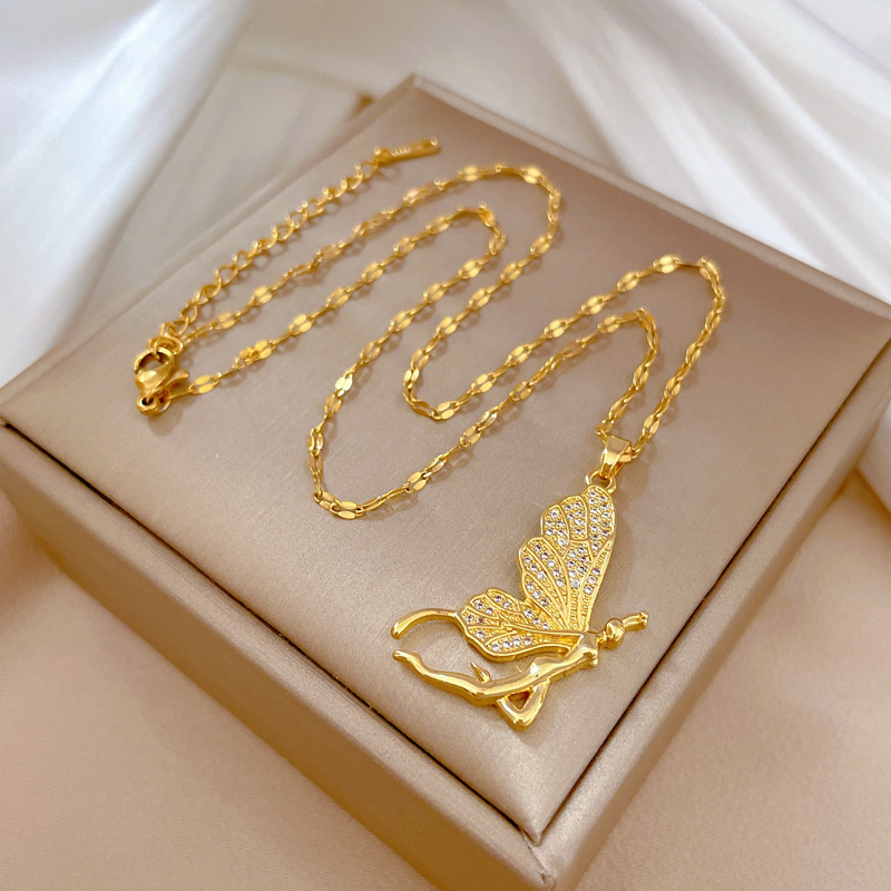 Fashionable High-End Butterfly - Butterfly Clasp Deployant review and price