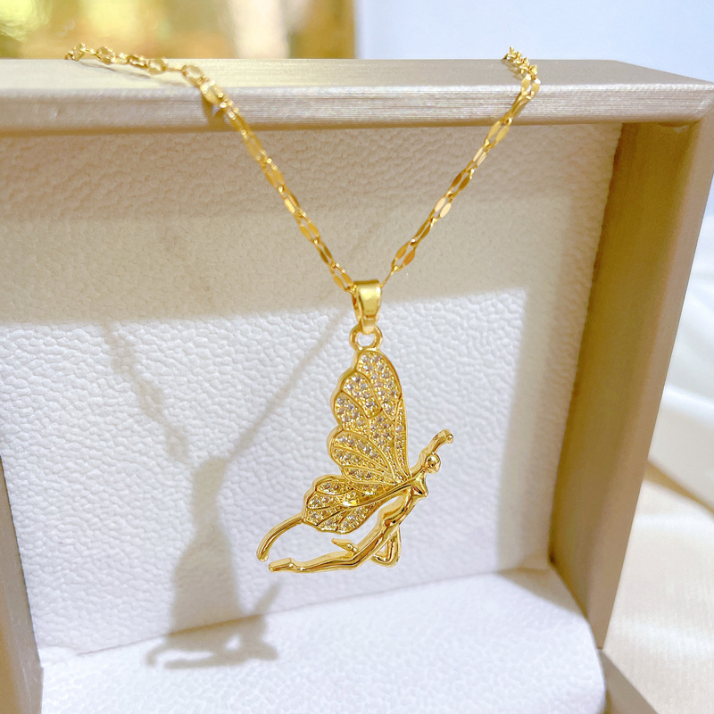 Fashionable High-End Butterfly - Butterfly Clasp Deployant review and price