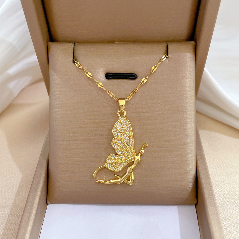 Fashionable High-End Butterfly - Butterfly Clasp Deployant review and price