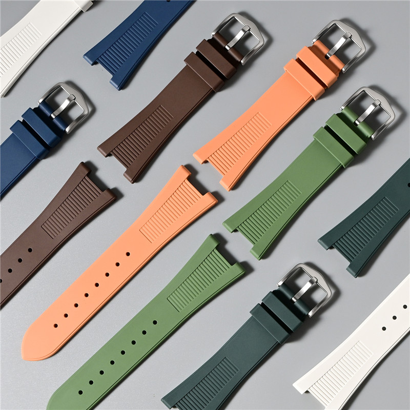 Fluoro Rubber Strap 25*12mm De - Patek Philippe Watch Nautilus review and price