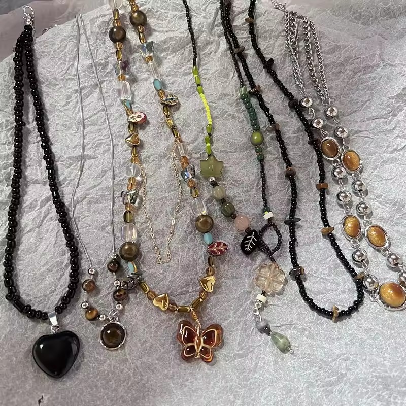 Boho Natural Tiger Eye Stone B - Butterfly Clasp Deployant review and price